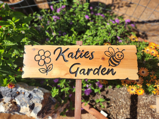 Personalized Garden Sign