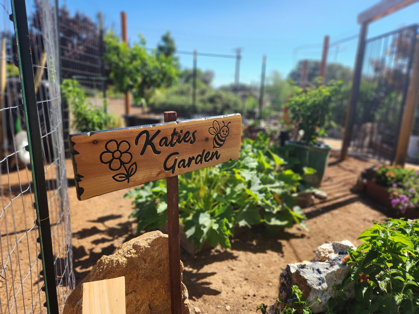 Personalized Garden Sign